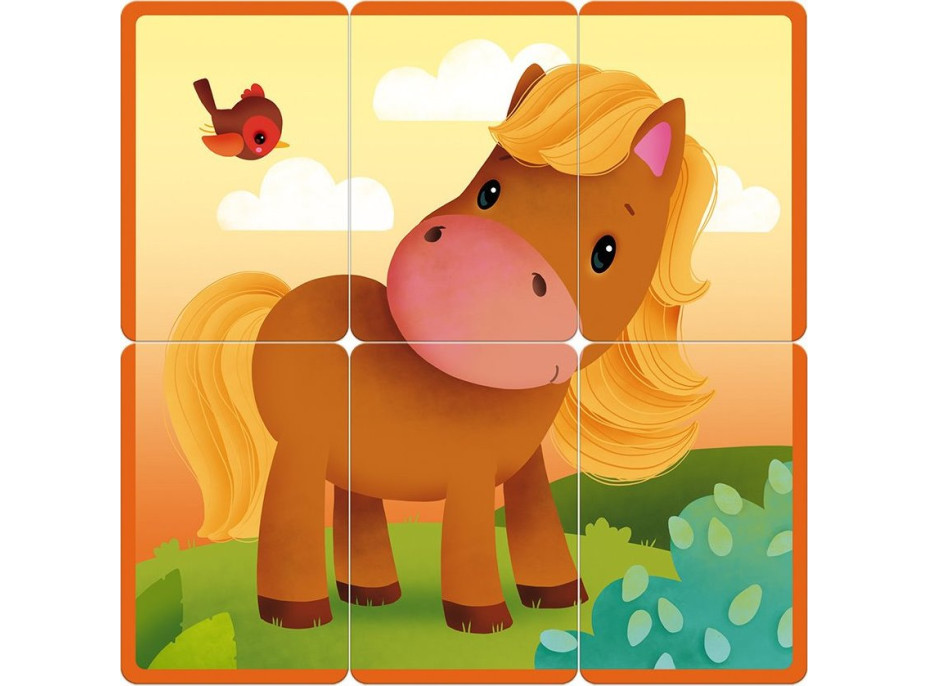 JANOD Karetní hra Párty puzzle