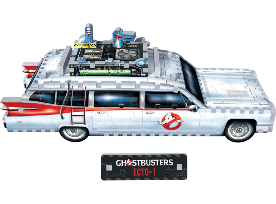 WREBBIT 3D puzzle Auto GhostbustersECTO-1, 280 dílků