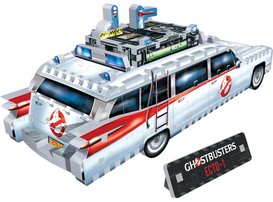 WREBBIT 3D puzzle Auto GhostbustersECTO-1, 280 dílků