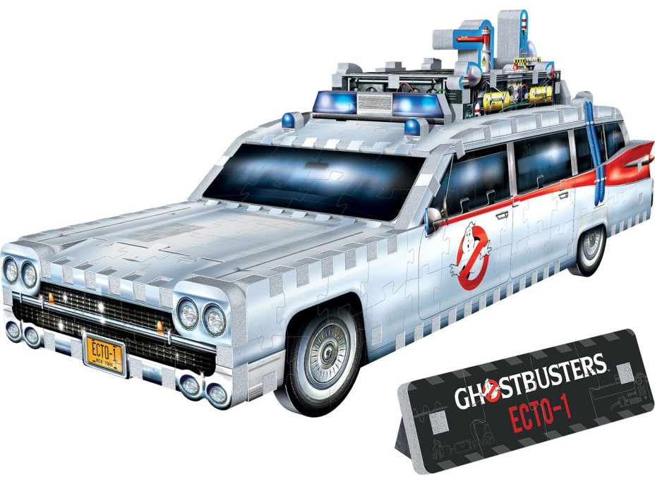 WREBBIT 3D puzzle Auto GhostbustersECTO-1, 280 dílků