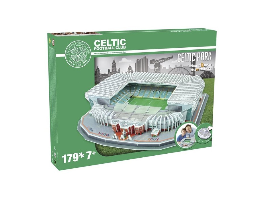 STADIUM 3D REPLICA 3D puzzle Stadion Celtic Park - Celtic FC 179 dílků