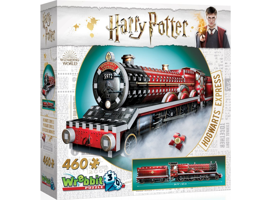 WREBBIT 3D puzzle Harry Potter: Bradavický expres 460 dílků