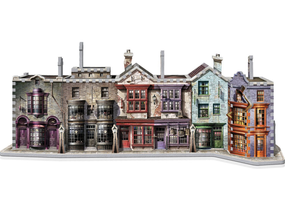 WREBBIT 3D puzzle Harry Potter: Příčná ulice 450 dílků