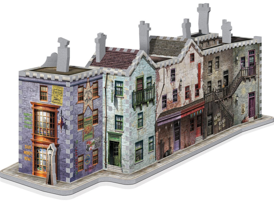 WREBBIT 3D puzzle Harry Potter: Příčná ulice 450 dílků