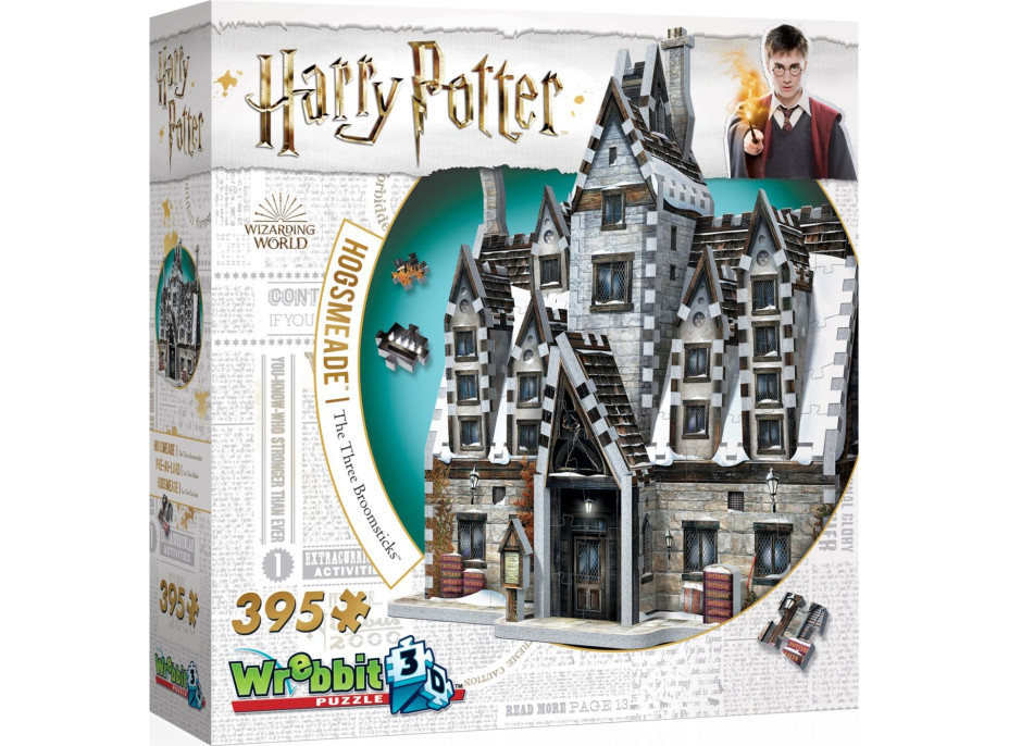 WREBBIT 3D puzzle Harry Potter: U Tří Košťat 395 dílků