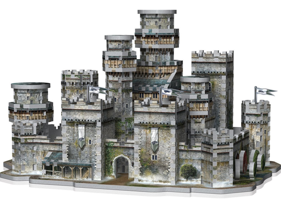 WREBBIT 3D puzzle Hra o trůny: Winterfell 910 dílků