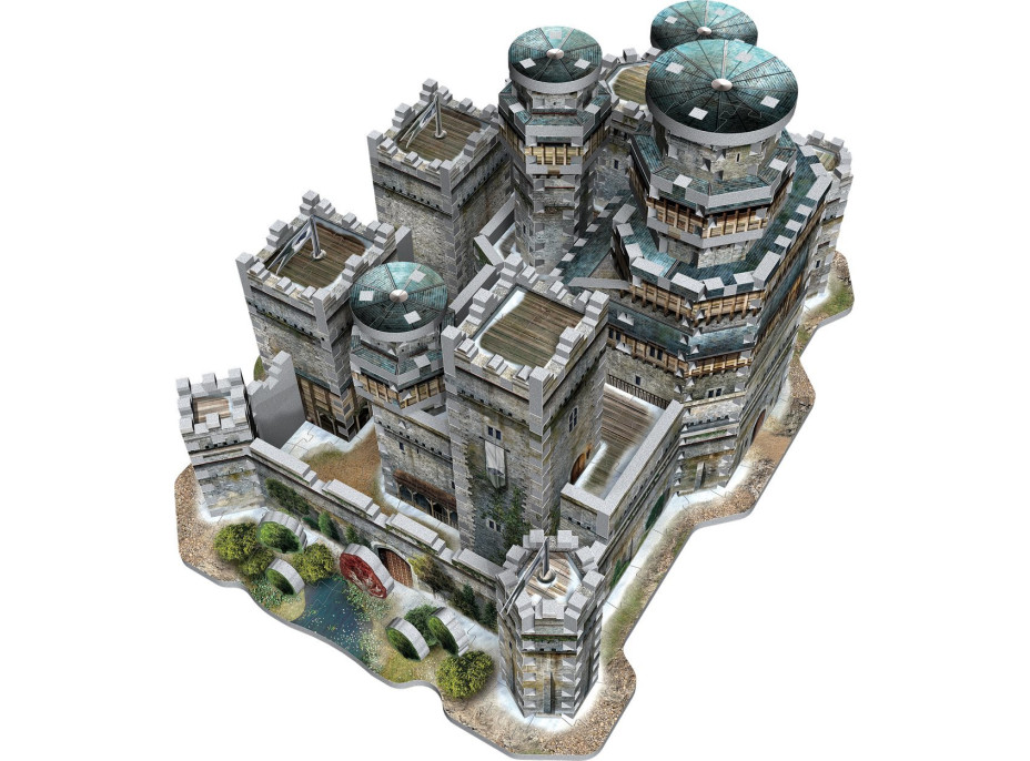 WREBBIT 3D puzzle Hra o trůny: Winterfell 910 dílků