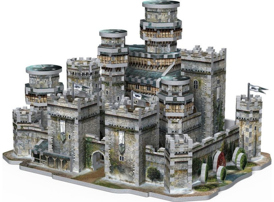 WREBBIT 3D puzzle Hra o trůny: Winterfell 910 dílků