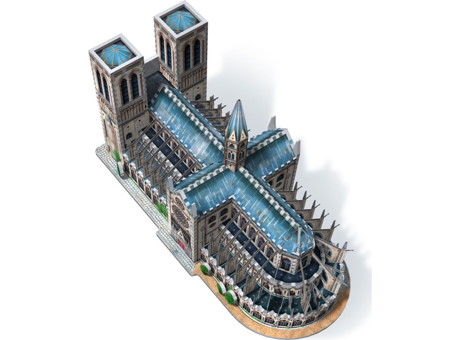 WREBBIT 3D puzzle Katedrála Notre-Dame 830 dílků