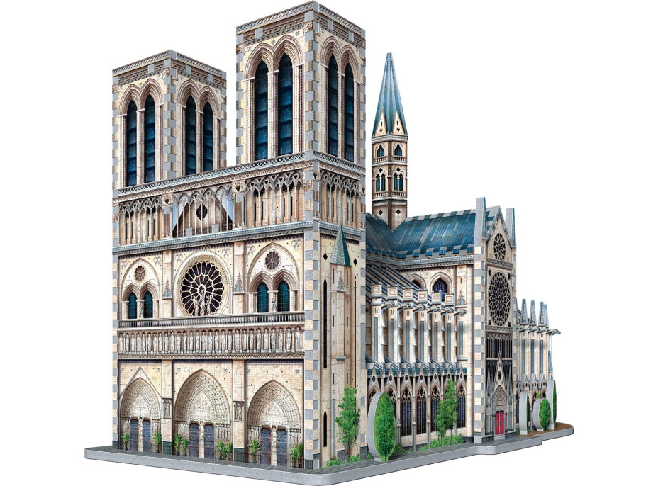 WREBBIT 3D puzzle Katedrála Notre-Dame 830 dílků