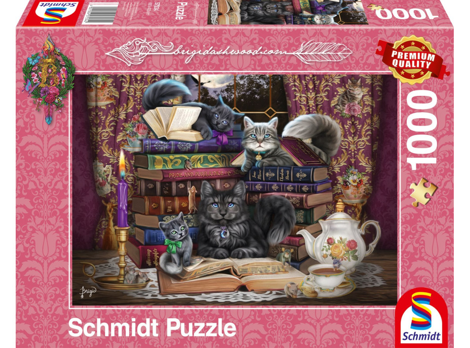 SCHMIDT Puzzle Kočičí příběhy 1000 dílků