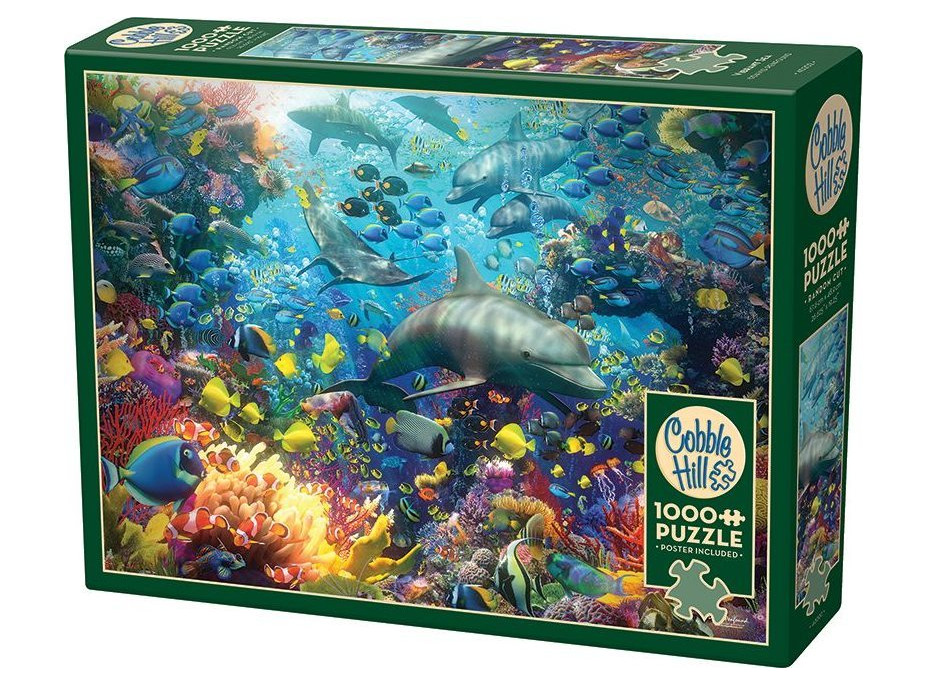COBBLE HILL Puzzle Korálové moře 1000 dílků