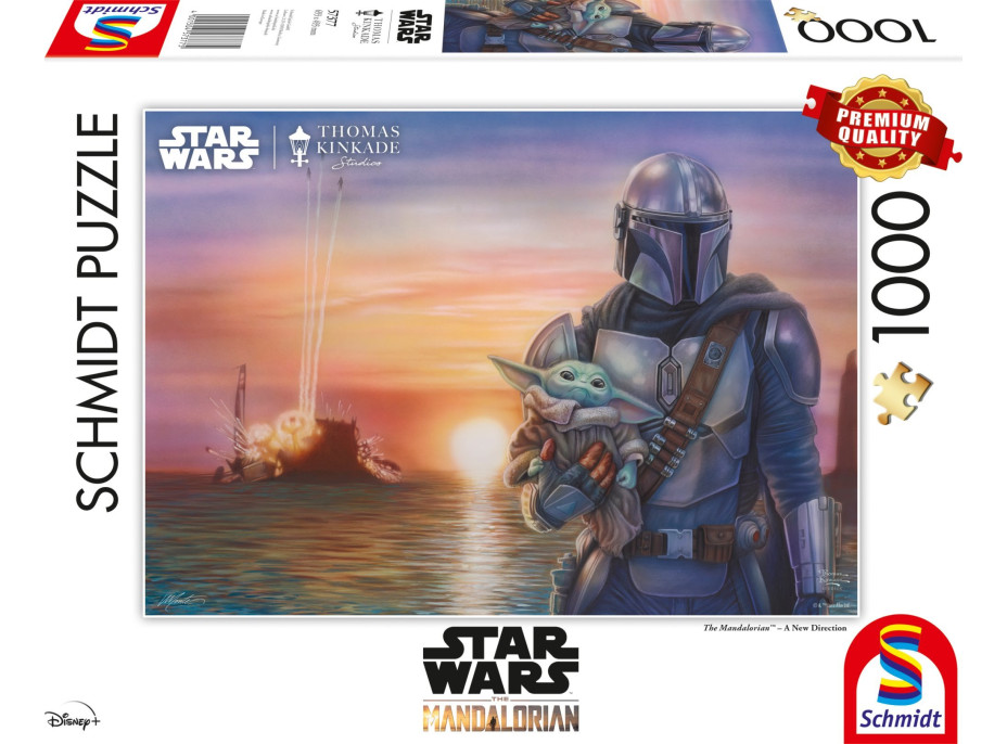 SCHMIDT Puzzle Mandalorian: Nový směr 1000 dílků