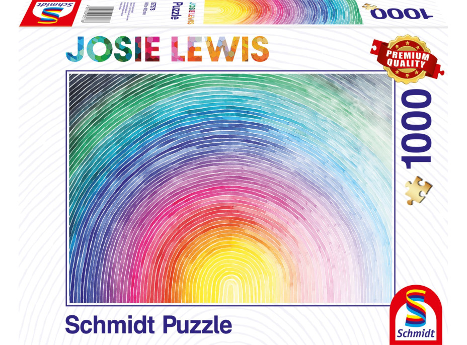 SCHMIDT Puzzle Vycházející duha 1000 dílků