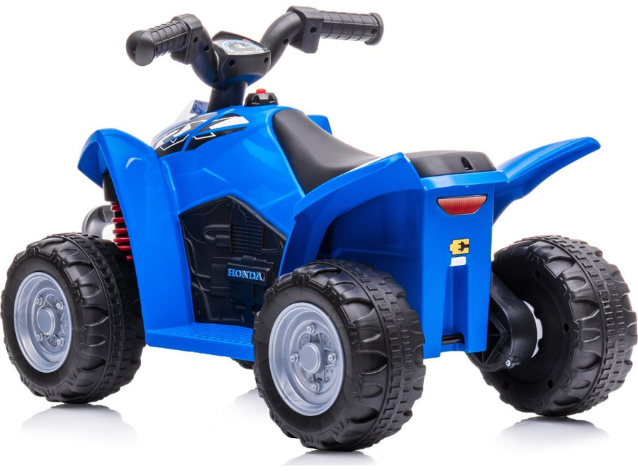 CHIPOLINO Elektrické vozítko Čtyřkolka 6V Honda s melodiemi ATV Blue