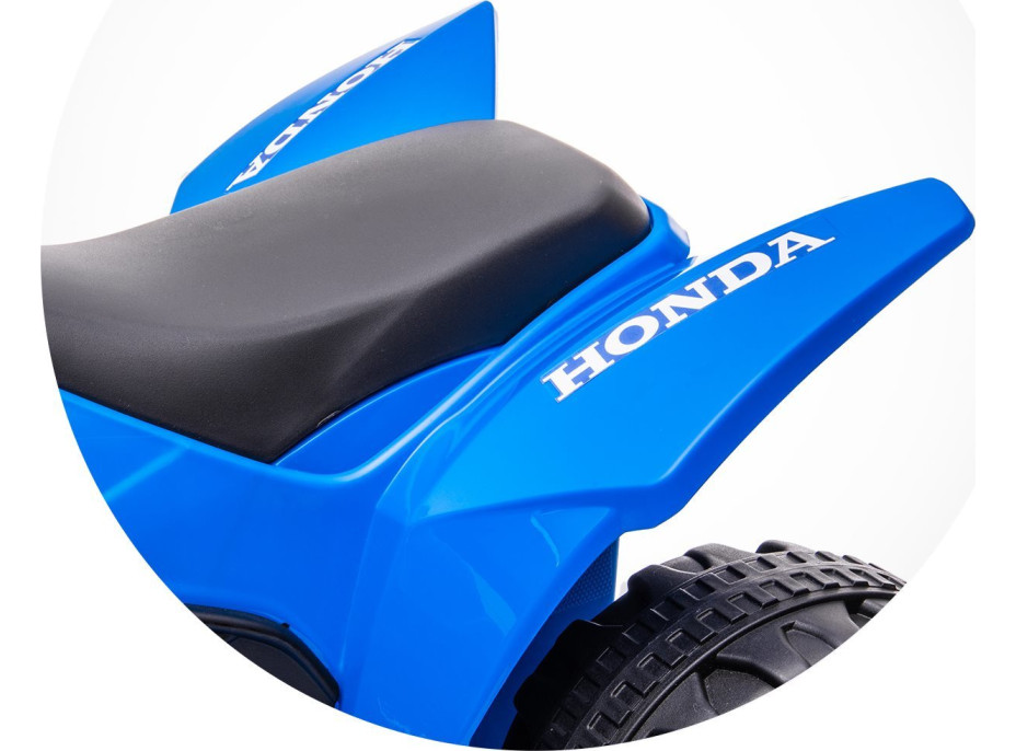 CHIPOLINO Elektrické vozítko Čtyřkolka 6V Honda s melodiemi ATV Blue