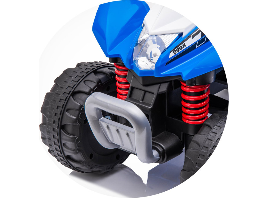 CHIPOLINO Elektrické vozítko Čtyřkolka 6V Honda s melodiemi ATV Blue