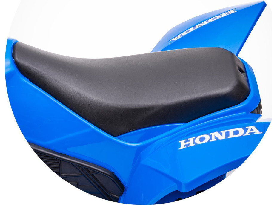 CHIPOLINO Elektrické vozítko Čtyřkolka 6V Honda s melodiemi ATV Blue
