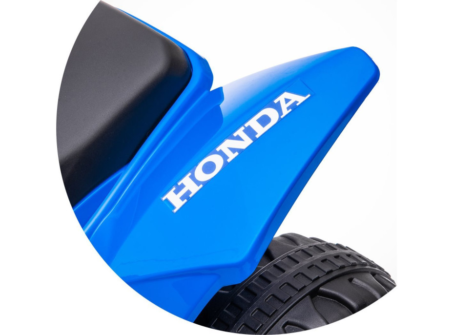 CHIPOLINO Elektrické vozítko Čtyřkolka 6V Honda s melodiemi ATV Blue