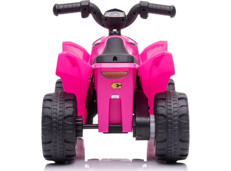 CHIPOLINO Elektrické vozítko Čtyřkolka 6V Honda s melodiemi ATV Pink