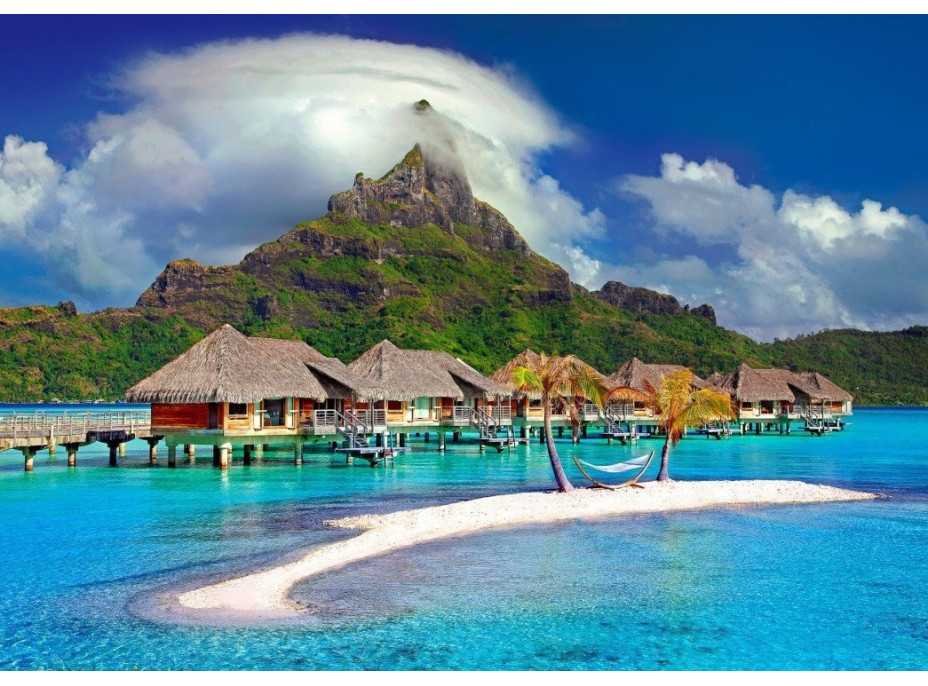 BLUEBIRD Puzzle Bora Bora, Tahiti 500 dílků