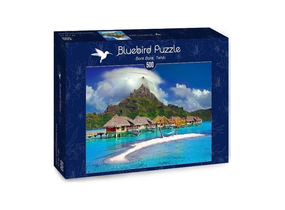 BLUEBIRD Puzzle Bora Bora, Tahiti 500 dílků