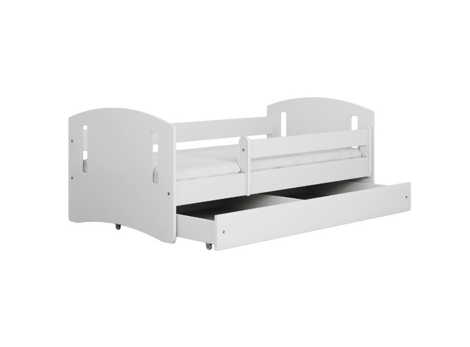 Dětská postel CLASSIC 2 - bílá - 180x80 cm