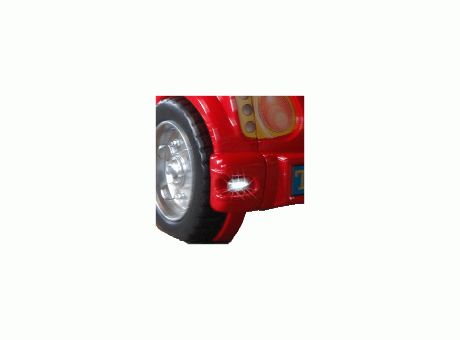 Dětská autopostel TRUCK 180x90 cm - modrá