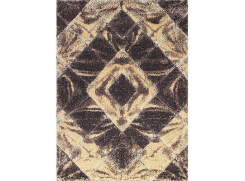 Kusový koberec Softy 3D 2212 White Brown