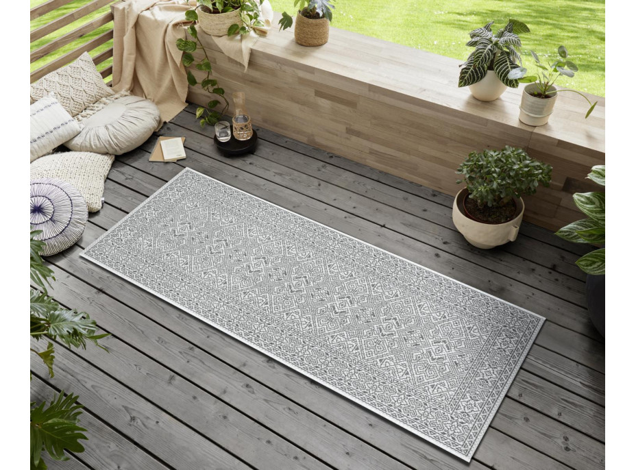 Kusový koberec Jaffa 105230 Anthracite Gray Cream