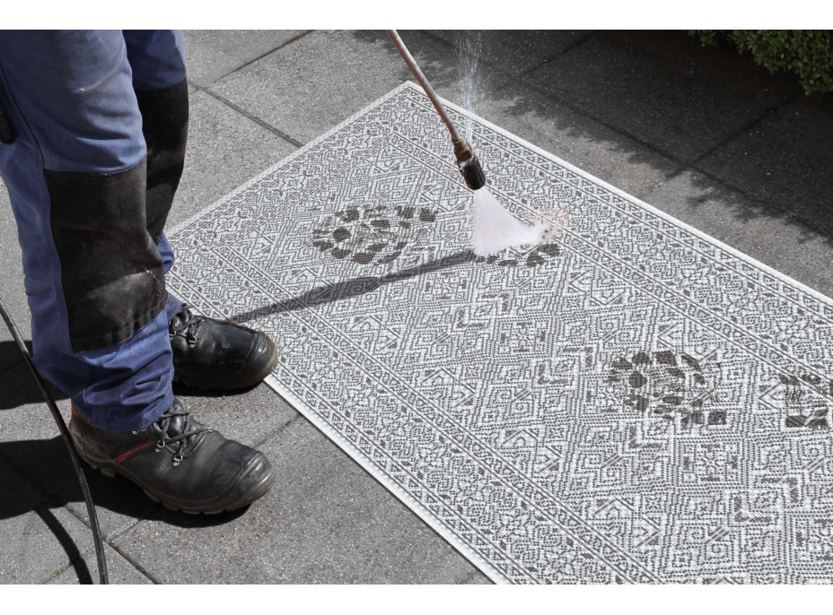 Kusový koberec Jaffa 105230 Anthracite Gray Cream