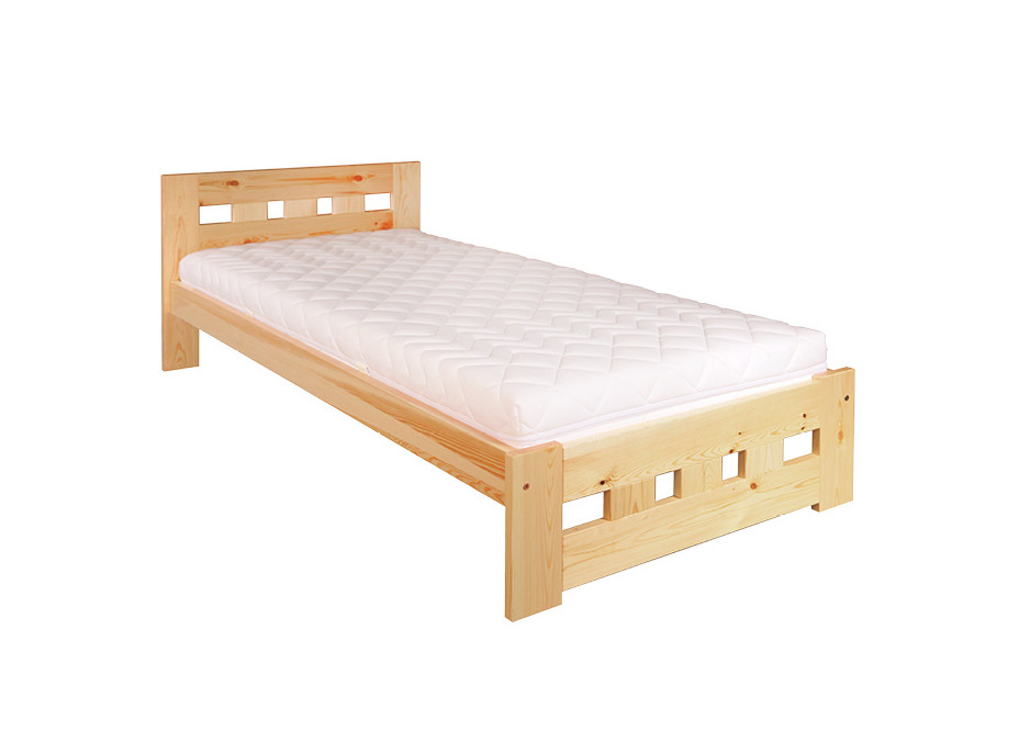 Dětská postel z masivu borovice VAŠÍK - 200x90 cm - přírodní borovice
