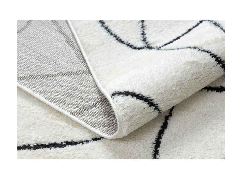 Kusový koberec Mode 8522 abstract cream/black