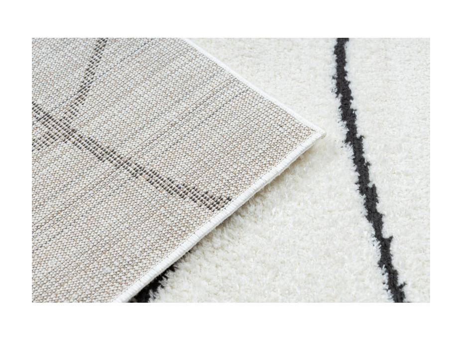 Kusový koberec Mode 8522 abstract cream/black