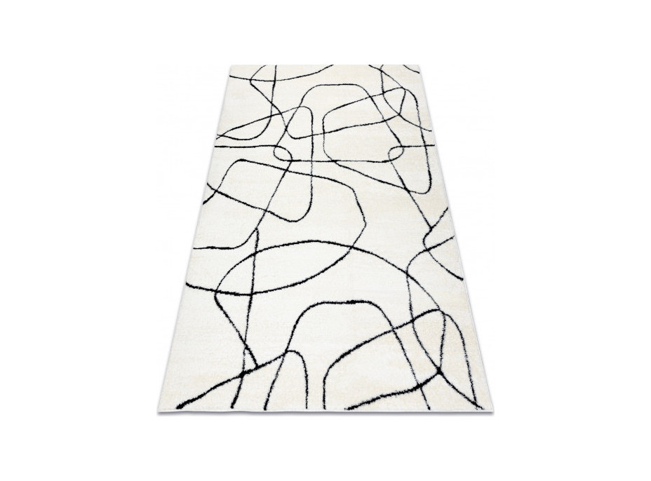 Kusový koberec Mode 8522 abstract cream/black