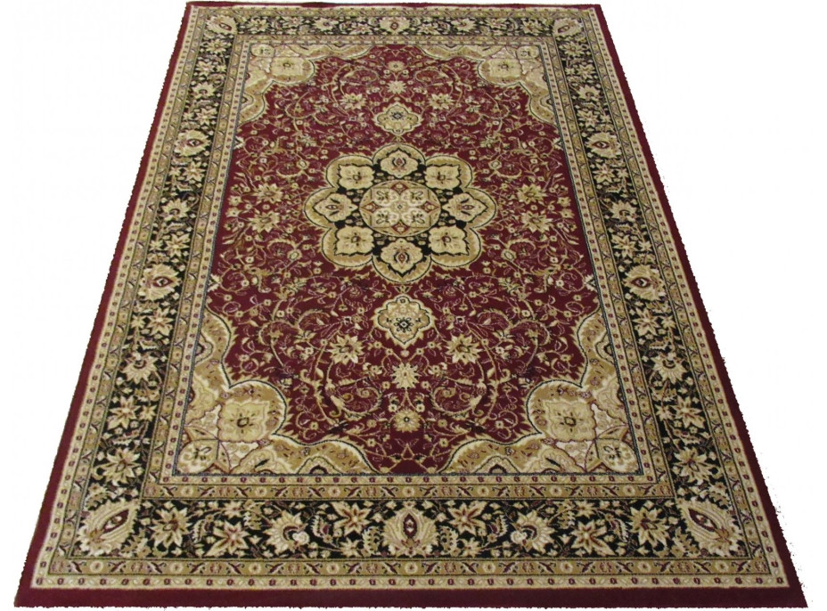 Kusový koberec NOBLE ornament - červený
