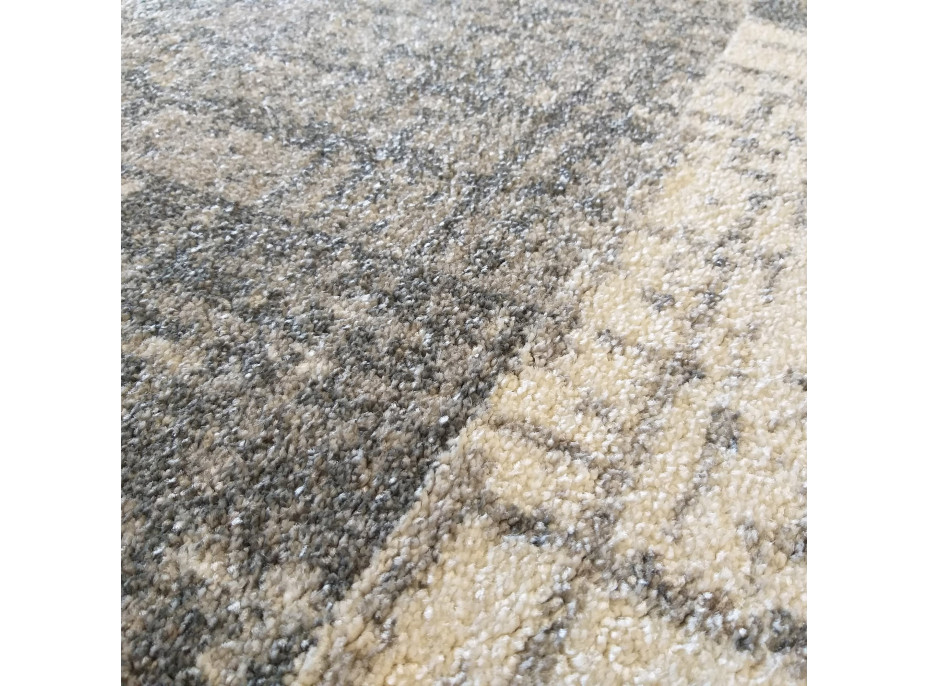 Kusový koberec STIVA blocks - šedý
