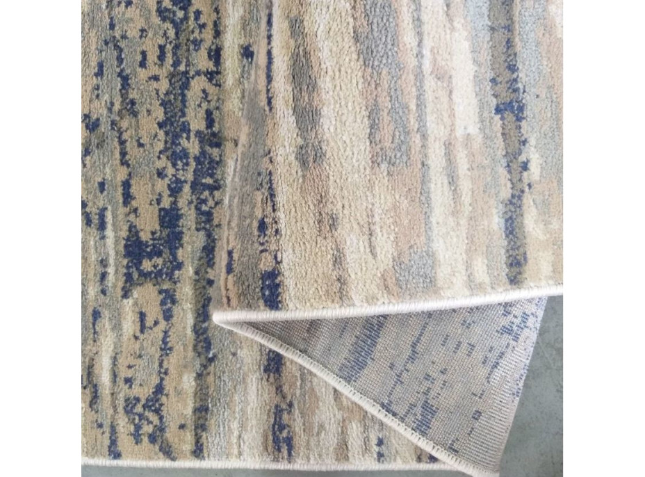 Kusový koberec MYLES PRA 50A-BM - béžový/modrý