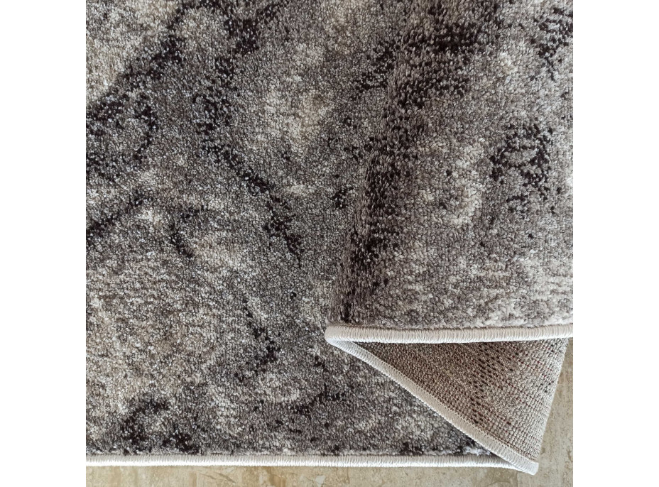 Kusový koberec PANNE mramor - odstíny šedé