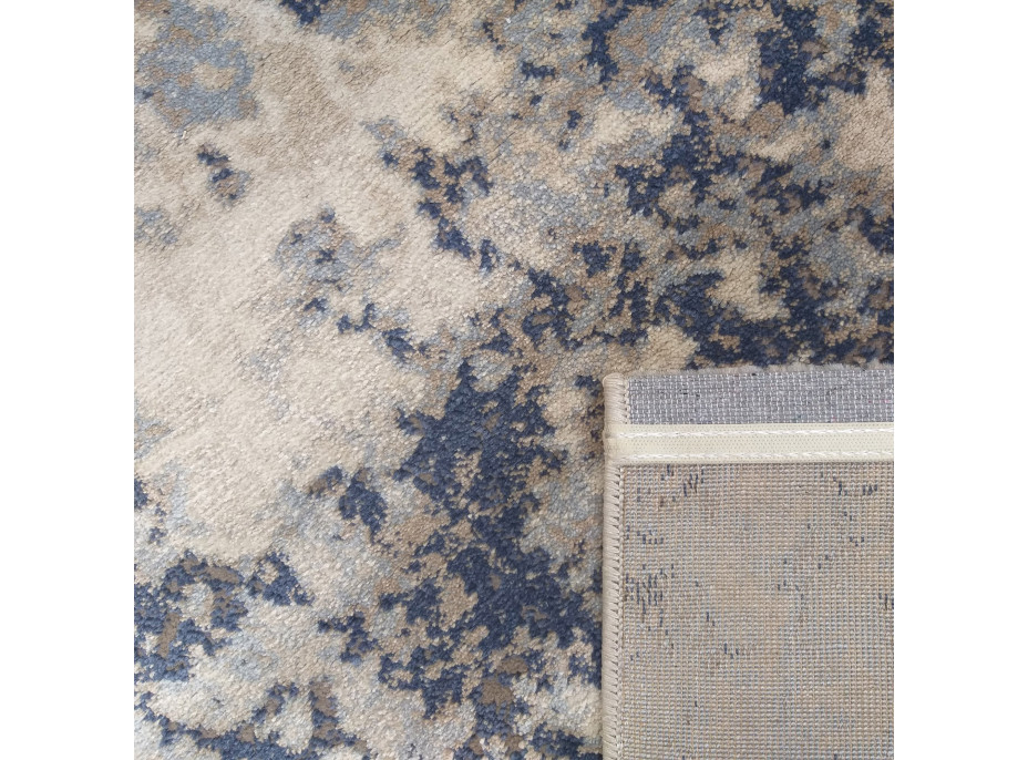 Kusový koberec MYLES PRJ 11C-CB - šedý/modrý