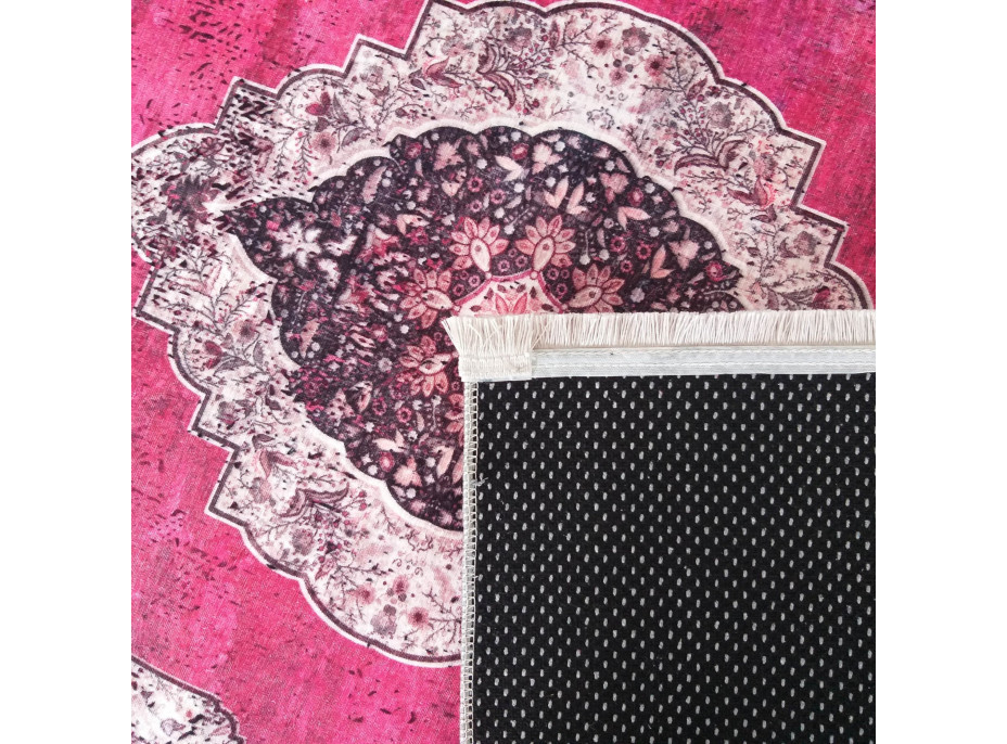 Kusový koberec ANTIQUE 200 - růžový