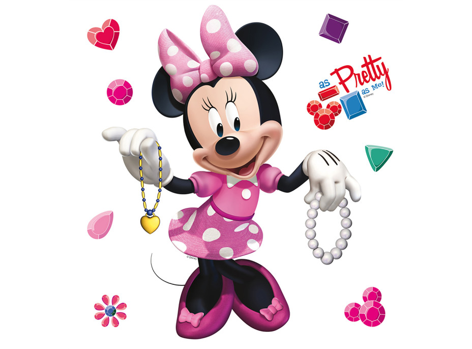 Dětská samolepka DISNEY MINNIE MOUSE 30x30 cm