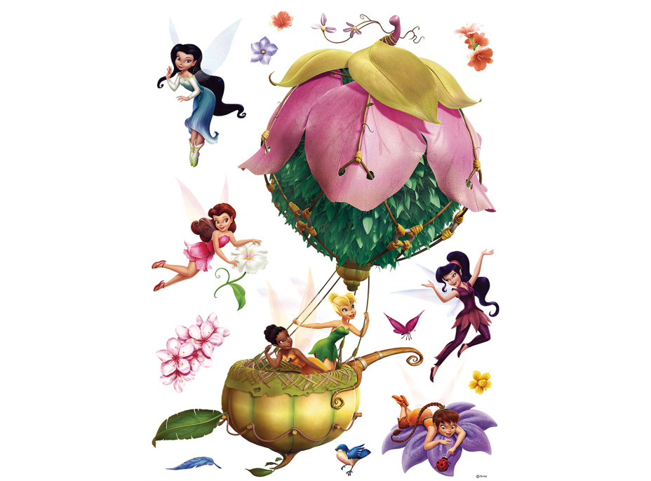 Dětská samolepka DISNEY VÍLY 2 65x85 cm