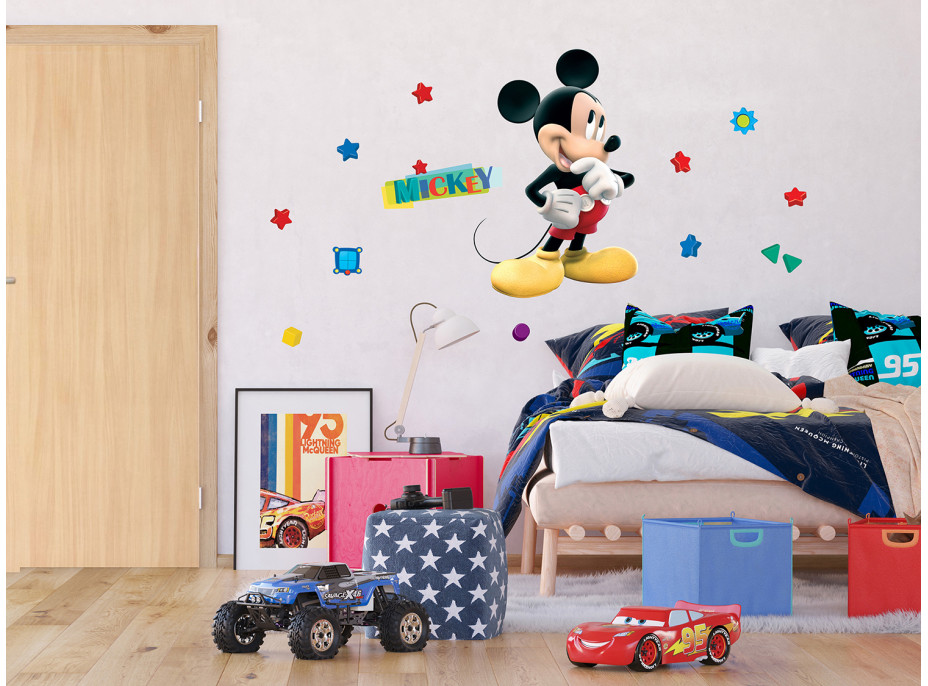 Dětská samolepka MICKEY MOUSE 65x85 cm
