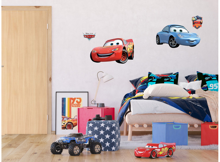 Dětská samolepka DISNEY AUTA 65x85 cm