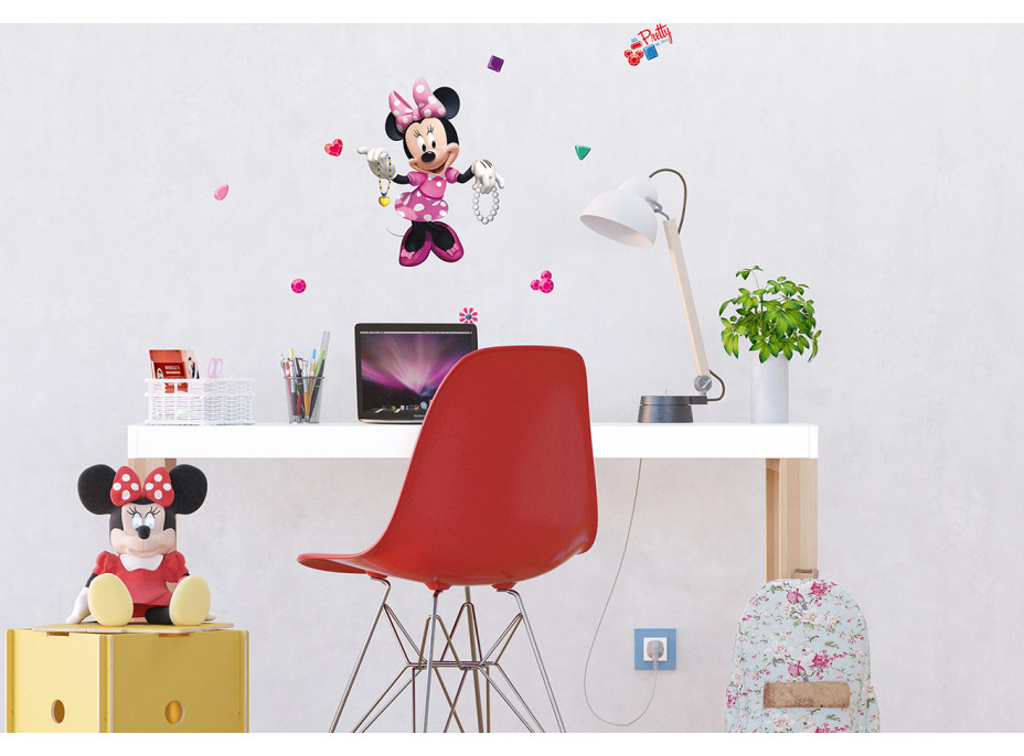 Dětská samolepka DISNEY MINNIE MOUSE 30x30 cm