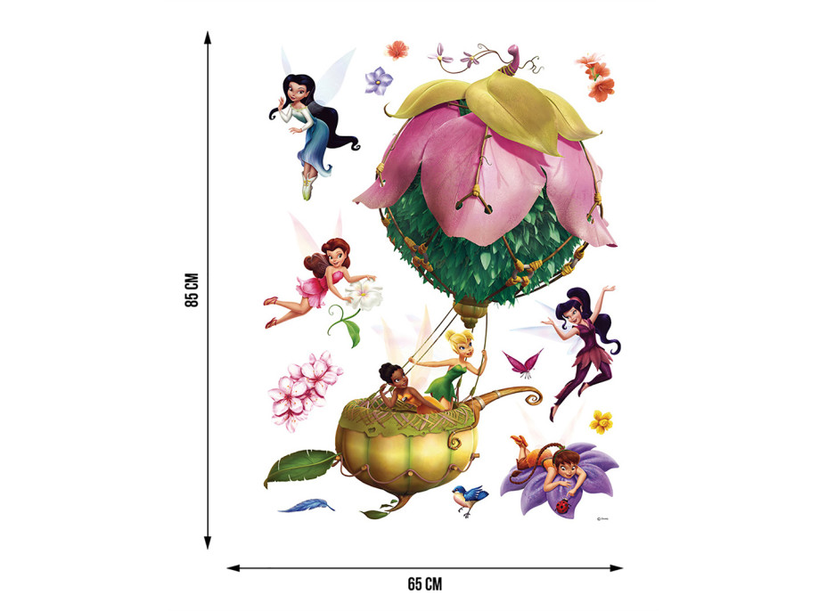 Dětská samolepka DISNEY VÍLY 2 65x85 cm
