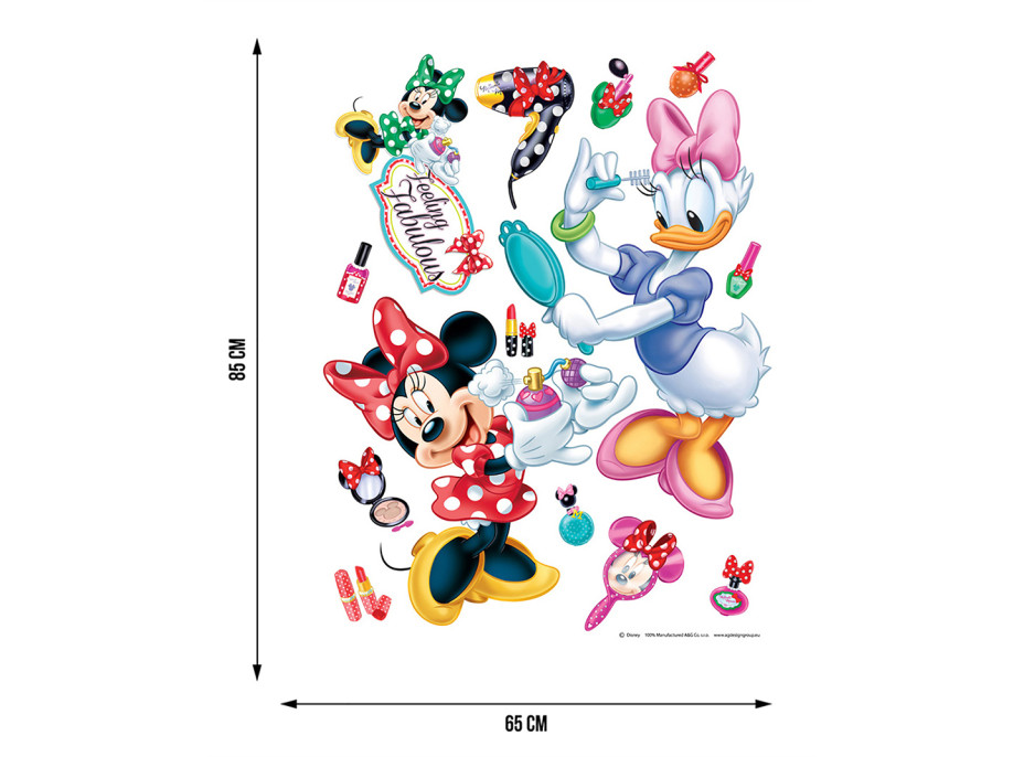 Dětská samolepka DISNEY MINNIE MOUSE 65x85 cm