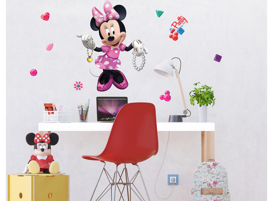 Dětská samolepka DISNEY MINNIE MOUSE 65x85 cm