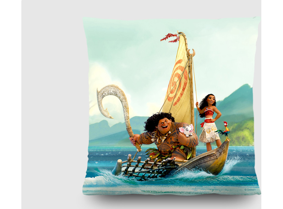Dětský polštářek DISNEY VAIANA 40x40 cm